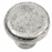 Riverstone Zinc Alloy Cabinet Knob Distressed Pewter 1