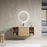 Plywood Imitative Oak Bathroom Vanity Imitative Oak 1