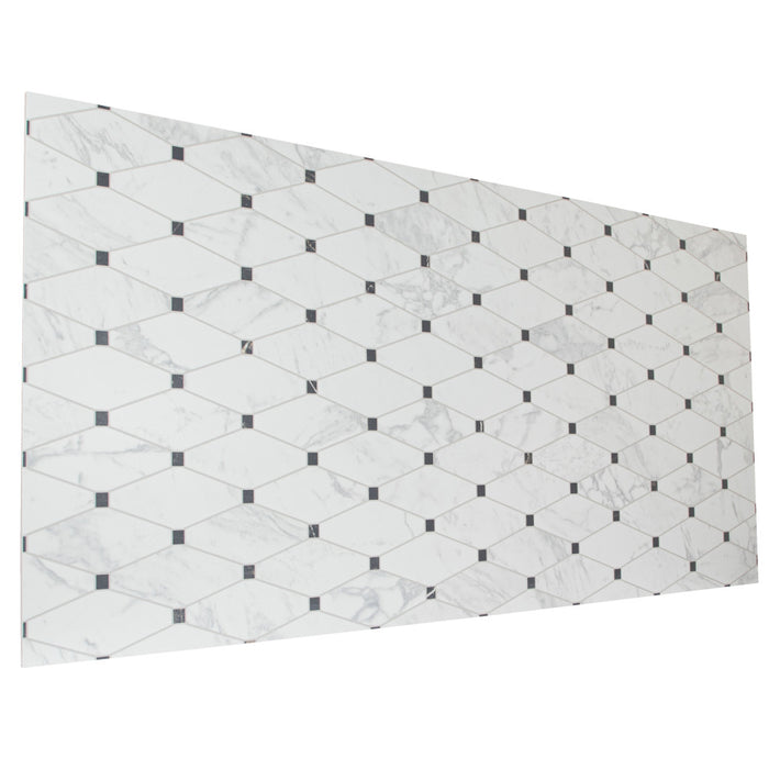Reve Porcelain Octogone Deco Tile Matte 11