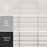 Tribeca Porcelain Studio Gypsum White Tile Glossy 5