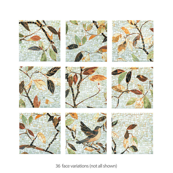 Tiffany Porcelain Decor Tile Mixed 4