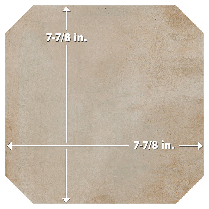 Laverton Porcelain Octagon Arena Tile Matte 7