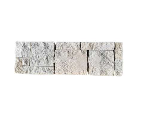 Sandy Creek Split Face Limestone Ledgestone - 8" x 24" x 5/8"