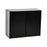 Wallkitchens Wood Black Matte Wall Cabinet Black Matte 1