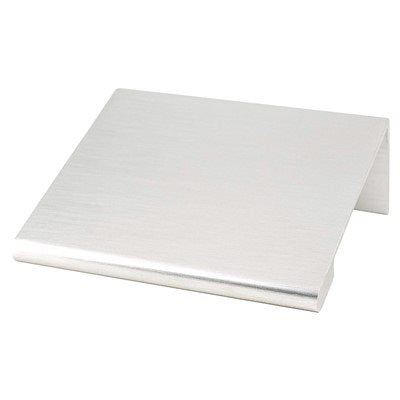 Contemporary Advantage Two Aluminum Brushed Nickel Look Cabinet Pull  1