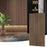 Matte Medium Density Fiberboard Wall Cladding 1