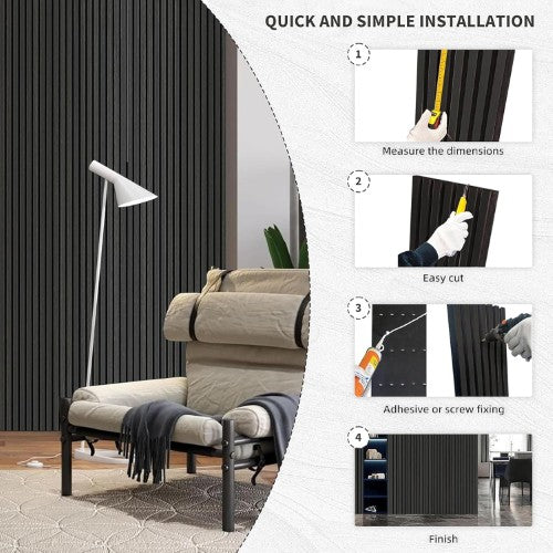 Matte Medium Density Fiberboard Wall Cladding 4