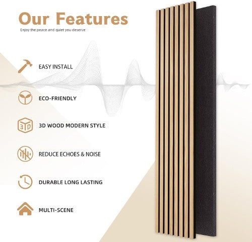 Matte Medium Density Fiberboard Wall Cladding 7