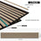 Matte Medium Density Fiberboard Wall Cladding 5