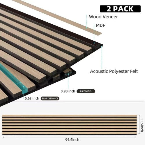 Matte Medium Density Fiberboard Wall Cladding 5