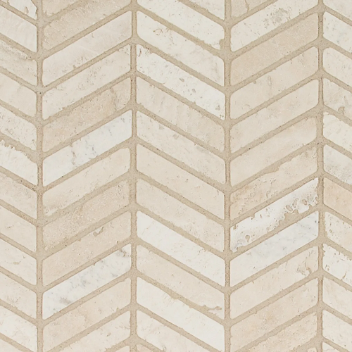 Arroyo Mosaic Honed Travertine
