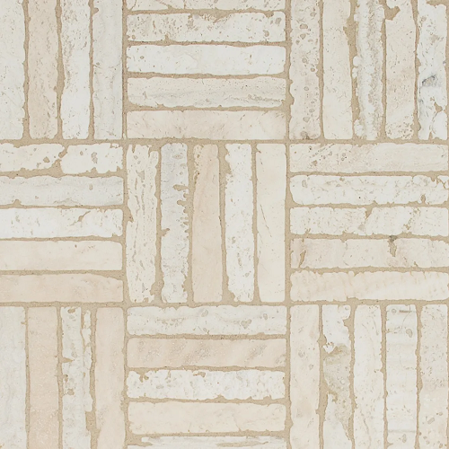 Arroyo Mosaic Honed Travertine