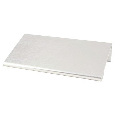 Contemporary Advantage Two Aluminum Brushed Nickel Look Cabinet Pull  2
