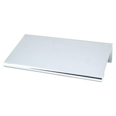 Contemporary Advantage Two Aluminum Polished Chrome Cabinet Pull  2