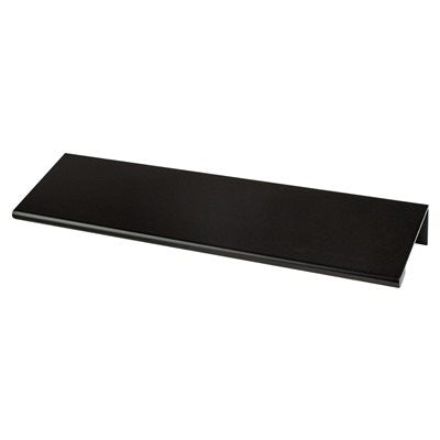 Contemporary Advantage Two Aluminum Matte Black Cabinet Pull  3