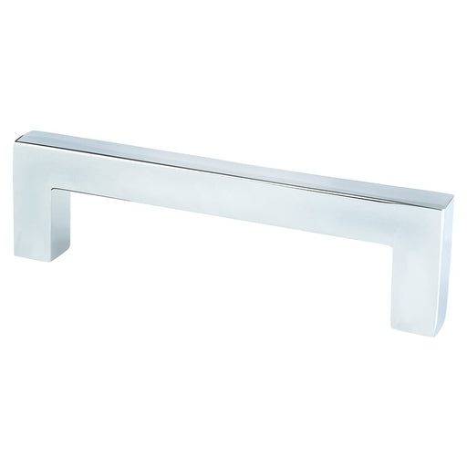 Contemporary Advantage One Aluminum Polished Chrome Cabinet Pull  1