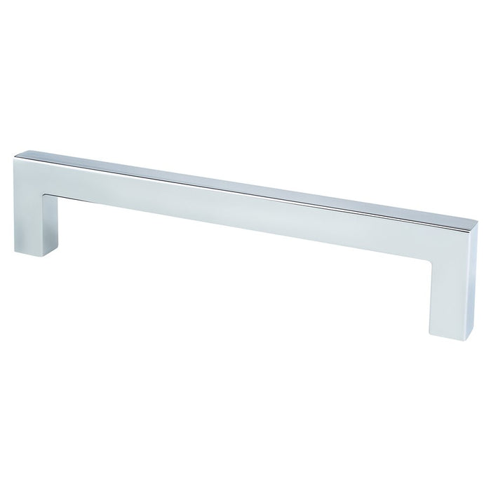 Contemporary Advantage One Aluminum Polished Chrome Cabinet Pull  2