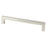 Contemporary Advantage One Aluminum Brushed Nickel Cabinet Pull  3