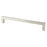 Contemporary Advantage One Aluminum Brushed Nickel Cabinet Pull  4