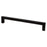 Contemporary Advantage One Aluminum Matte Black Cabinet Pull  4