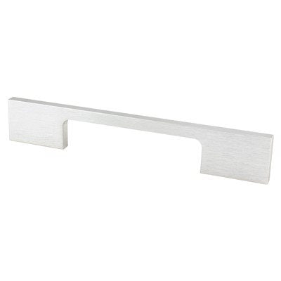 Contemporary Advantage Two Aluminum Brushed Nickel Look Cabinet Pull  4