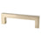Contemporary Advantage One Aluminum Champagne Cabinet Pull  1