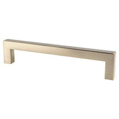 Contemporary Advantage One Aluminum Champagne Cabinet Pull  2
