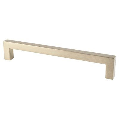 Contemporary Advantage One Aluminum Champagne Cabinet Pull  3