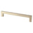 Contemporary Advantage One Aluminum Champagne Cabinet Pull  3