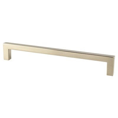 Contemporary Advantage One Aluminum Champagne Cabinet Pull  4
