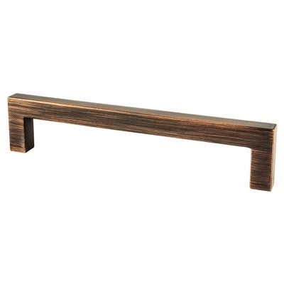 Contemporary Advantage One Aluminum Verona Bronze Cabinet Pull  2