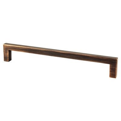 Contemporary Advantage One Aluminum Verona Bronze Cabinet Pull  4
