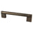 Contemporary Advantage Three Zinc Verona Bronze Cabinet Pull  1