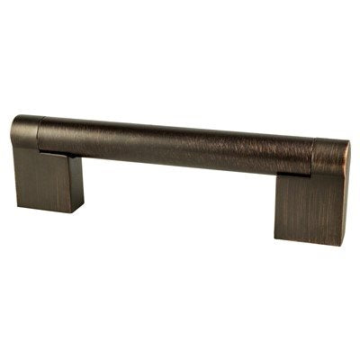 Contemporary Advantage Three Zinc Verona Bronze Cabinet Pull  2
