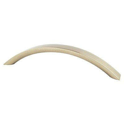 Contemporary Advantage Four Zinc Champagne Cabinet Pull  1