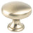 Contemporary Advantage Four Aluminum Champagne Cabinet Knob  1