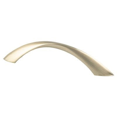 Contemporary Advantage Five Zinc Champagne Cabinet Pull  2