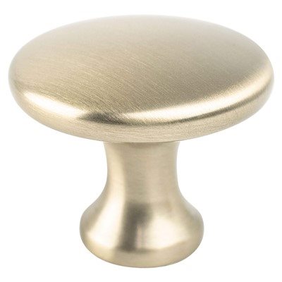 Contemporary Advantage Five Zinc Champagne Cabinet Knob  1