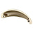 Transitional Advantage Three Zinc Champagne Cabinet Pull  1