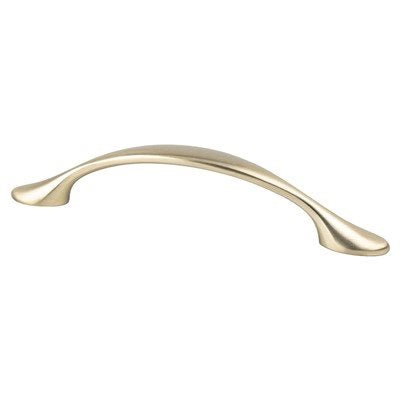 Transitional Advantage Three Zinc Champagne Cabinet Pull  2