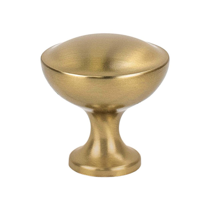 Echo Zinc Modern Brushed Gold Cabinet Knob  1