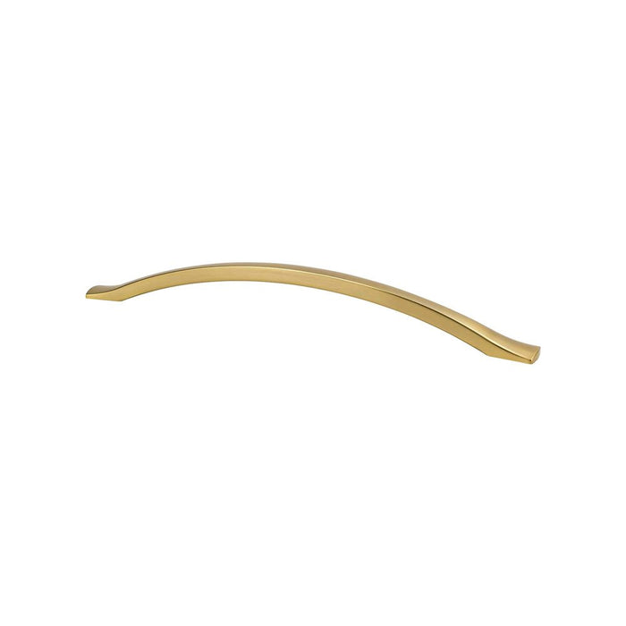 Echo Zinc Modern Brushed Gold Appliance Pull  1