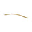 Echo Zinc Modern Brushed Gold Appliance Pull  2