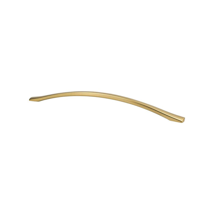 Echo Zinc Modern Brushed Gold Appliance Pull  2