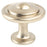 Traditional Advantage Three Zinc Champagne Cabinet Knob  1
