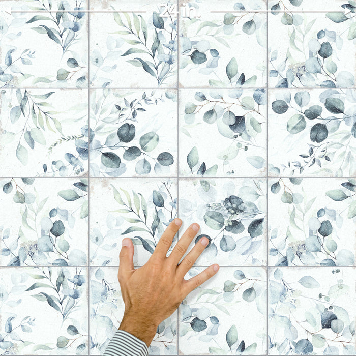 Mayolica Ceramic Woods Tile Mixed 8