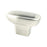 Transitional Advantage One Zinc Brushed Nickel Cabinet Knob  1