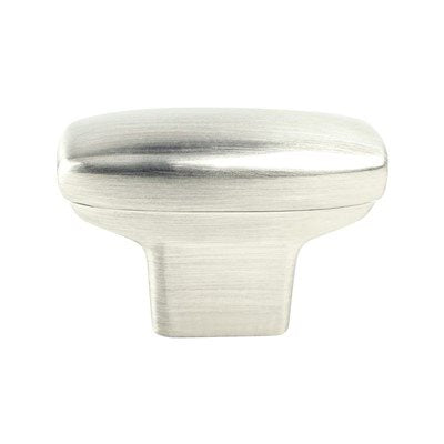 Transitional Advantage One Zinc Cabinet Knob - Brushed Nickel 2