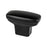 Transitional Advantage One Zinc Matte Black Cabinet Knob  1