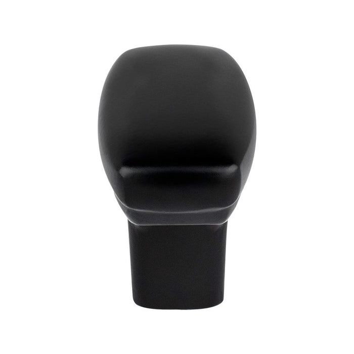 Transitional Advantage One Zinc Cabinet Knob - Matte Black 2